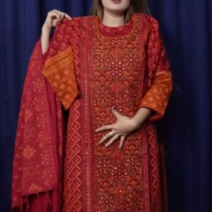 আড়ং কটন ফ্রেবিক এর থ্রিপিস By ZENA Brand